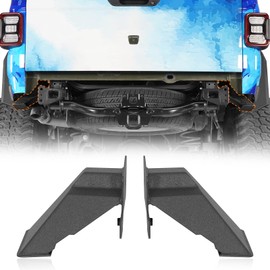 Hooke Road Rear Bumper Frame Mounts Rock Rails Compatible with Jeep Gladiator JT 2020 2021 2022 2023 2024 2025 - Pair
