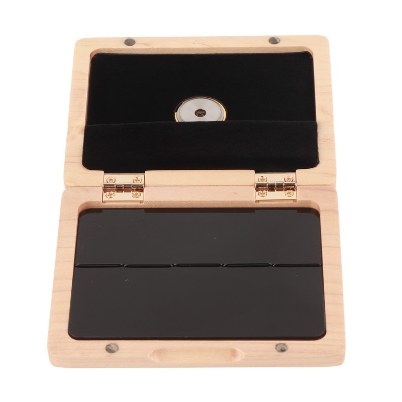 Saxophone Clarinet Reed Case Solid Wood 5-Reeds Holding Storing Box