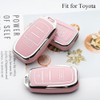 Tautrophen Key Fob Cover Fit for Toyota Rav4 Highlander