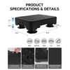 Adjustable Step Stool for Adults, Bed Step Stools, 600 LBS