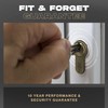 IRONWORX® Spectre Brass 35mm (Internal) / 60mm (External) (95mm) Maximum-Security