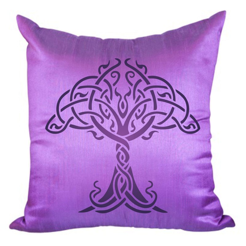 Celtic Tree of Life Stencil, 16.51 x 16.51 cm (L)