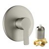 DOLGABA Shower Valve Handle Single Function Shower Mixer Valve Kit