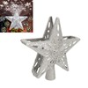 Christmas Tree Topper Lighted with Projector Christmas Star Tree Topper