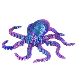 Wezalget Printed Octopus Toy | Printed Octopus Fidget Toy Articulated Octopus Figurine Toy Animal Model Octopus Toy Sea Creature Toy Home Decoration | for Kids Adults