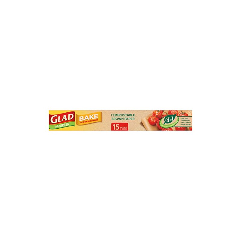 Glad To Be Green Compostable Bake and Cooking Paper, 15