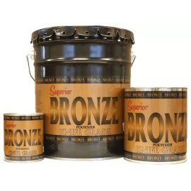 Superior BRONZE Polyester Adhesive - Knife Grade - Gallon
