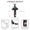 Cremation Jewelry Black Cross Urn Pendant Keepsake Memorial Necklace