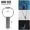 KeyUnity KF00 Titanium Mini Torch Keyring 15 Lumen Waterproof LED
