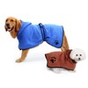 A4DOG Microfiber Super Absorbent Pet Bathrobe for Dogs - Adjustable