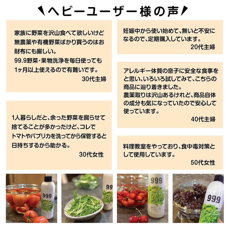 99.9 Vegetable Fruit Wash 250ml