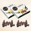 Vanilla Backflow Incense - 60 Cones, Six Packs of 10,