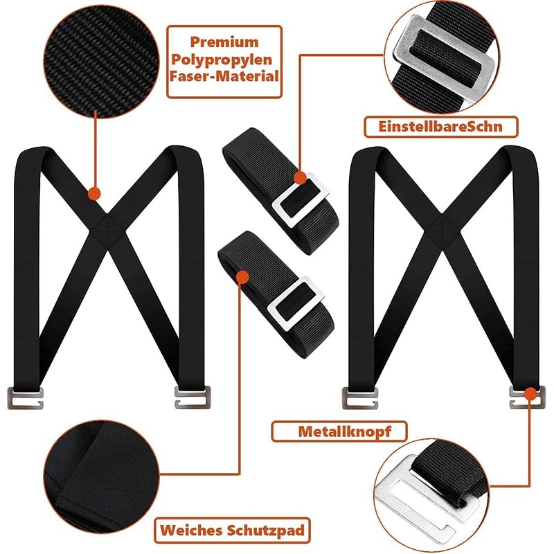 MORDEN MS Adjustable Moving Straps, 2-Person Shoulder Lifting and Moving