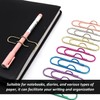 14-Piece Metal Pen Clip, Pen Holder, Notebook Pen Holder, Multi-Function
