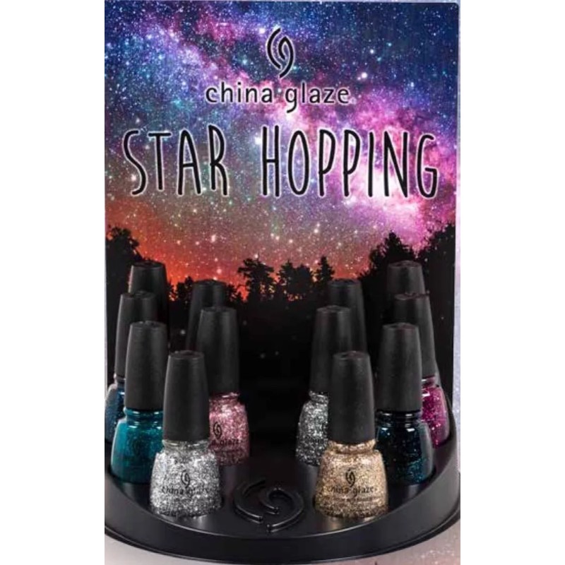 China Glaze Nail Polish Lacquer Star Hopping Collection 0.5oz/14ml -