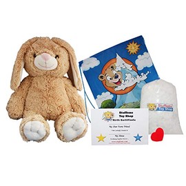 Create Your Own Flopsy The Bunny, a Beary Fun Friend (16" Plush Kit) DIY Stuffed Animal w/Cute Backpack