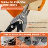 Tijeras de Aviación Corte Recto 10" con mango grip,SW-81400101