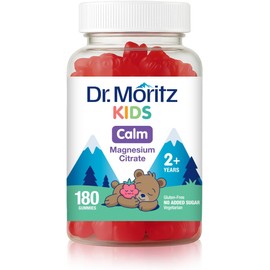 DR. MORITZ- “Gomitas de Magnesio Calma sin Azúcar para Niños y Adultos Gomitas de Magnesio para Niños Citrato de Magnesio