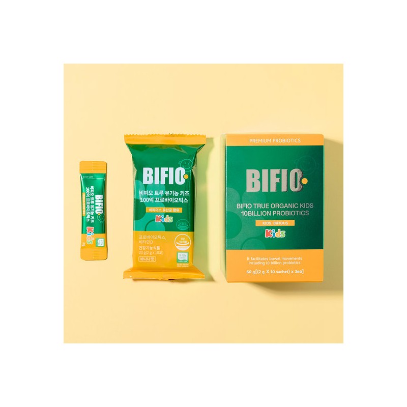Purum Wellness Bifio True Organic Kids 10 Billion Probiotics (2g