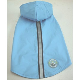 Pistachio Pet - Stylish Dog Rain Coat With Hood (Blue) (S)