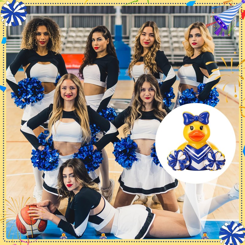 GGSTDDUP 70 Pcs Mini Resin Cheer Ducks, Cheer Team Gifts