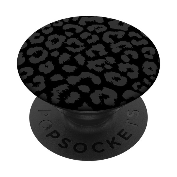 African Cheetah, Black, Grey Leopard PopSockets with Interchangeable PopGrip