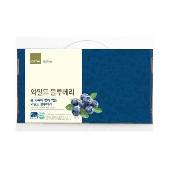 Olga Whole Foods [Full Vita] Wild Blueberry (80ml*30 packets) / 올가홀푸드 [풀비타] 와일드 블루베리 (80ml*30포)