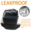 JNNJ Car Rubbish Bin, Foldable Oxford Fabric, Leak-proof Rubbish Bin,