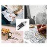 Artme Electric Eraser (22pcs Refills Included) - Round, Rubber &