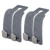 Pack of 2 Car Hooks, Bag Holder, Car Headrest, Storage
