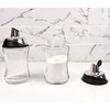 J&M DESIGN Sugar Dispenser with Pour Spout Lid Sugar Container