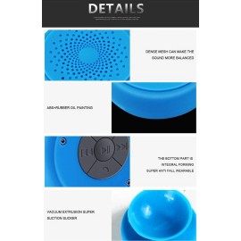 AquaSound Small Bluetooth Speaker Portable Wireless Outdoor Camping Gear Hiking Camp Fire