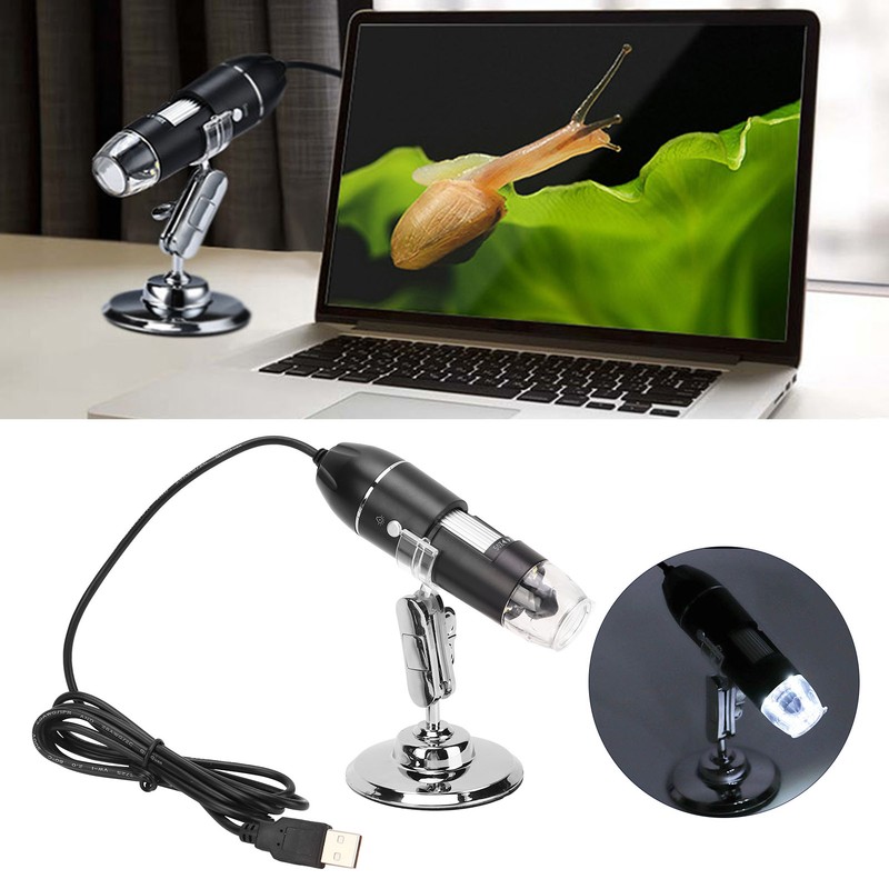Wireless Digital Microscope Handheld Portable USB Microscope Camera with 8