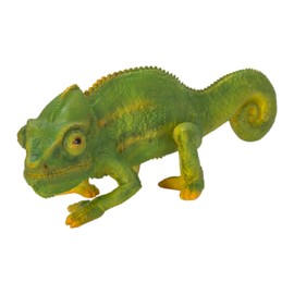 Uvia Chameleon Magnet 4.9 x 2.0 x 1.7 inches (12.5 x 5 x 4.3 cm) Doll Figurine Figurine Figurine Animal Garden Decoration Realistic Cute Reptile H21186