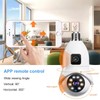 V380 Pro 4MP Waterproof IP Camera Dual Lens E27 New