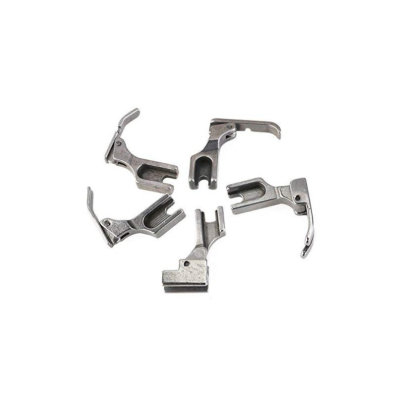 YEQIN 5Pcs Industrial Sewing Machine Presser Feet for Juki S518N