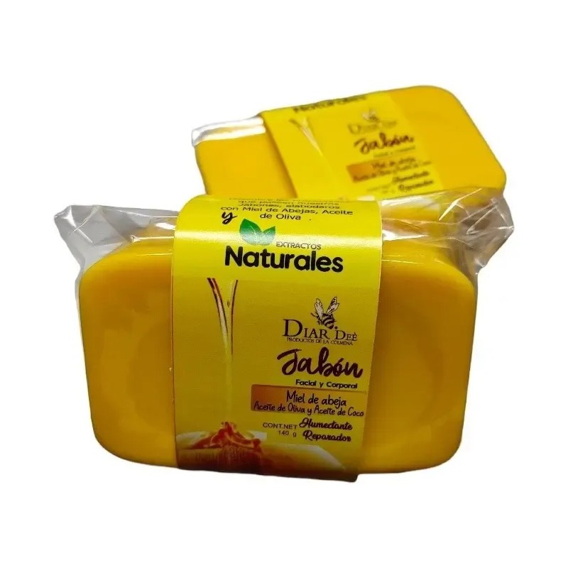 Jabón Artesanal Diardee de Miel y Aceite de Oliva para