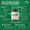 Zazzee USDA Organic Tart Cherry 10:1 Extract, 120 Vegan Capsules,