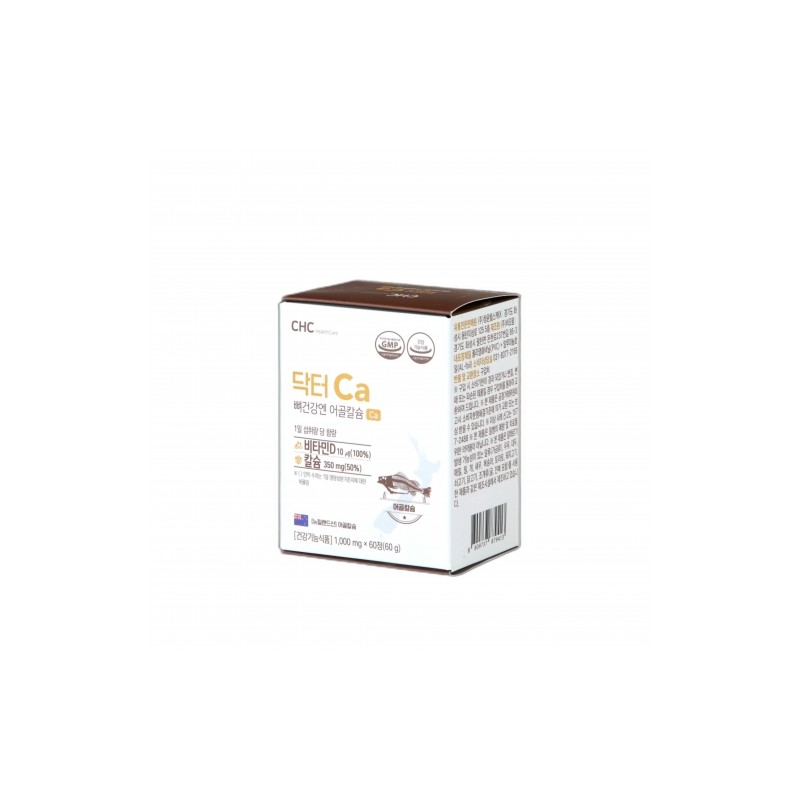 CHC Dr. Ca (Fish Bone Calcium) 1,000mg 60 Tablets /