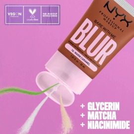 NYX Professional Makeup Bare with Me Blur Skin Tint Foundation, Medium Coverage,