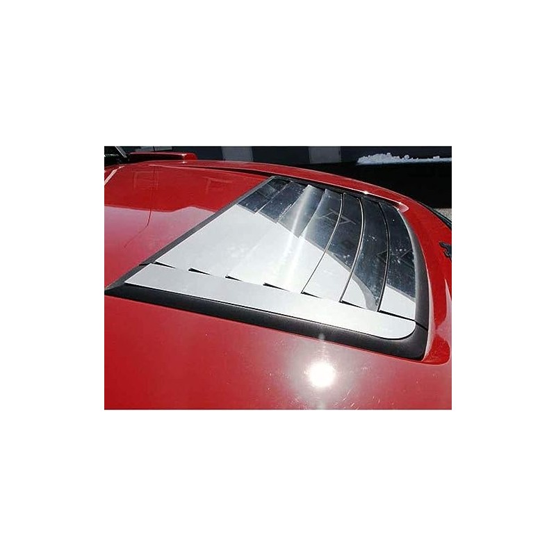 Brighter Design 9pc. Chrome Hood Vent Trim fit for Hummer