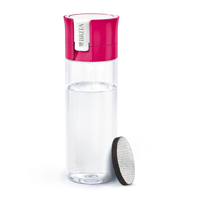BRITA Water Filter Bottle, reduces chlorine and organic impurities, BPA