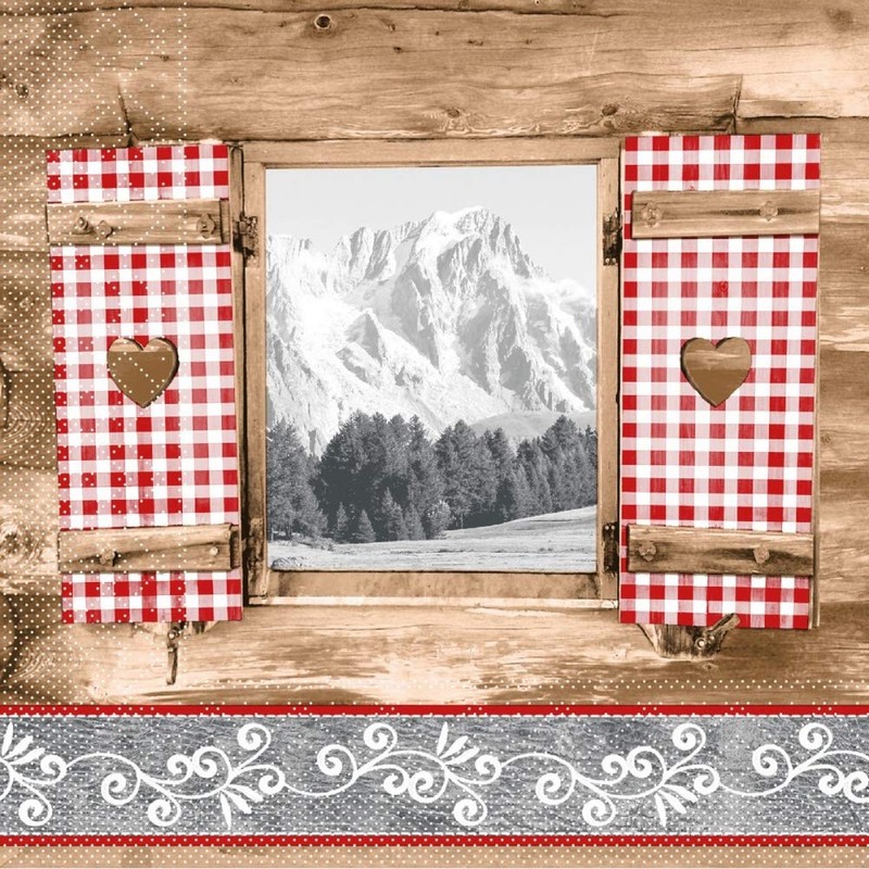 Mank Tissue Napkins, 33 cm x 33 cm, 1/4 Fold