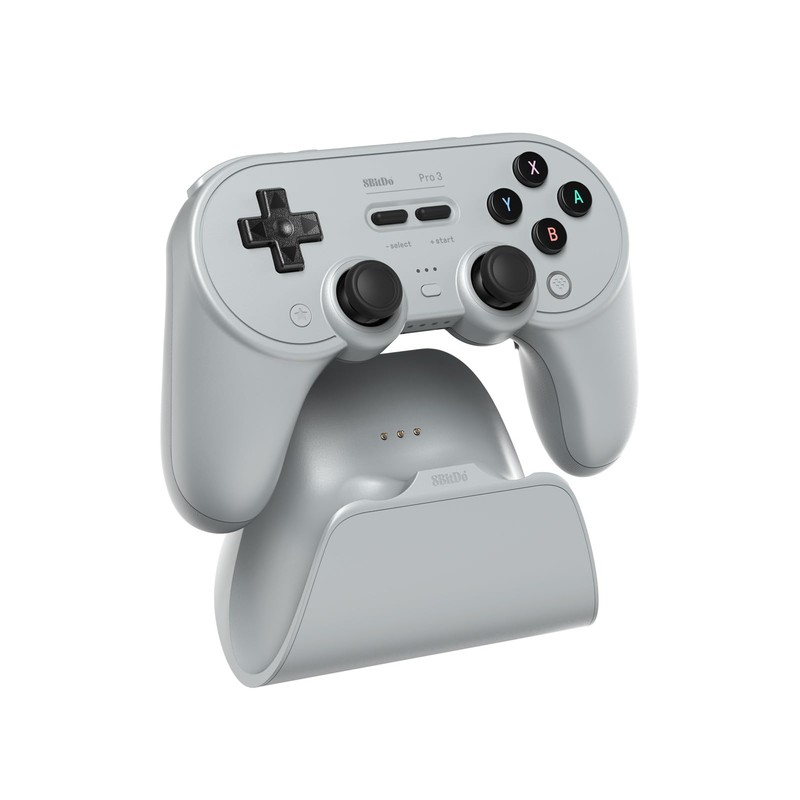 Nargos 8BitDo Pro 3 Bluetooth Gamepad, Compatible with Switch 1/2,