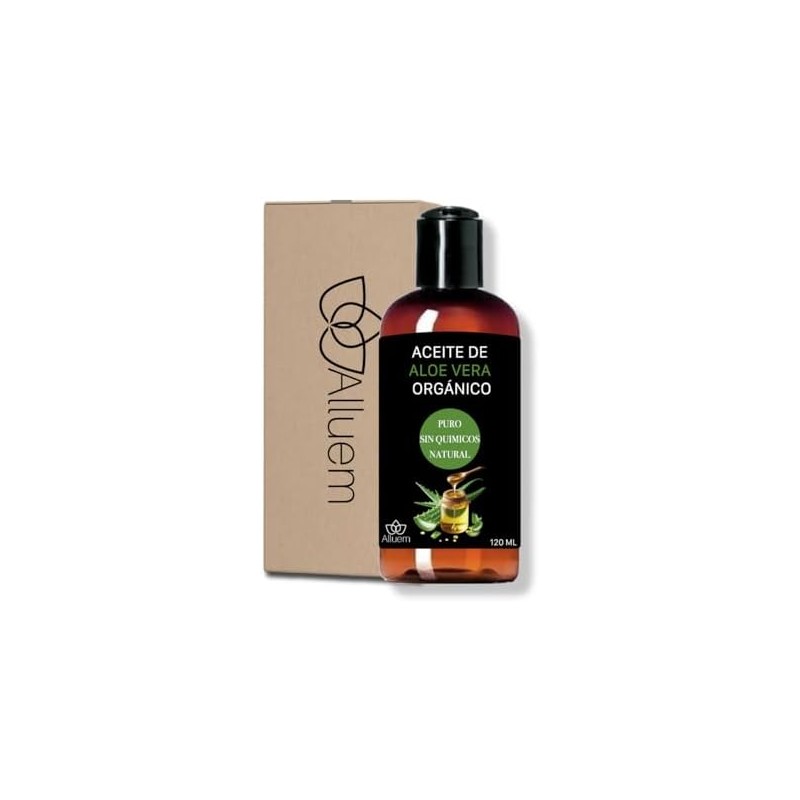 Aceite Corporal de Aloe Vera Orgánico, 120 ml