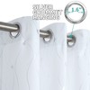 BGment White Blackout Curtains 60 Inches Wide for Bedroom/Living Room,