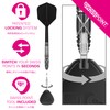 Target Japan Black Marque Chaos 2.0 Swiss Point Steel Tip