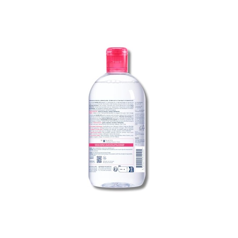 Bioderma Crealine H2O Solution Makeup Remover Micellaire Demaquillante, 16.9 Oz
