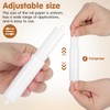 Adorainbow トイレットペーパーローラー 交換用 芯 2本セット プラスチック製 スプリング式 伸縮式紙ローラー シャフト 取替え