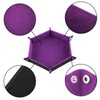 Hexagon Dice Rolling Tray for D&D and RPG Games –